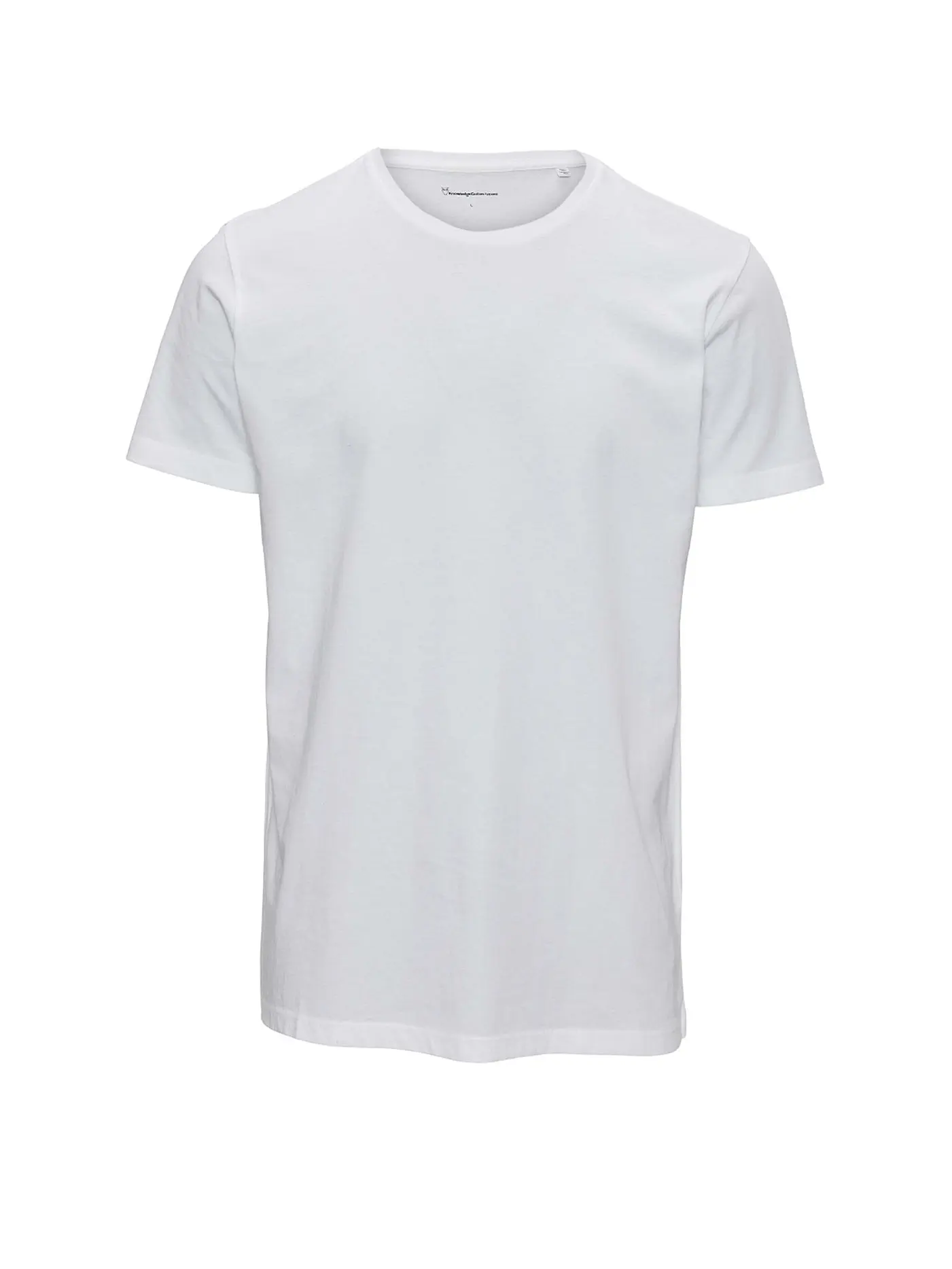 KNOWLEDGE COTTON APPAREL | T-Shirt ALDER | weiss